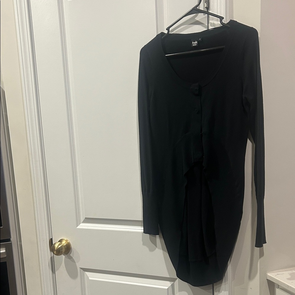 Twik Black Button-Down Women's Shirt